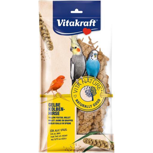 Vitakraft Espigas de mijo Bolsa (Pájaros , Snacks) - 100 Gr100