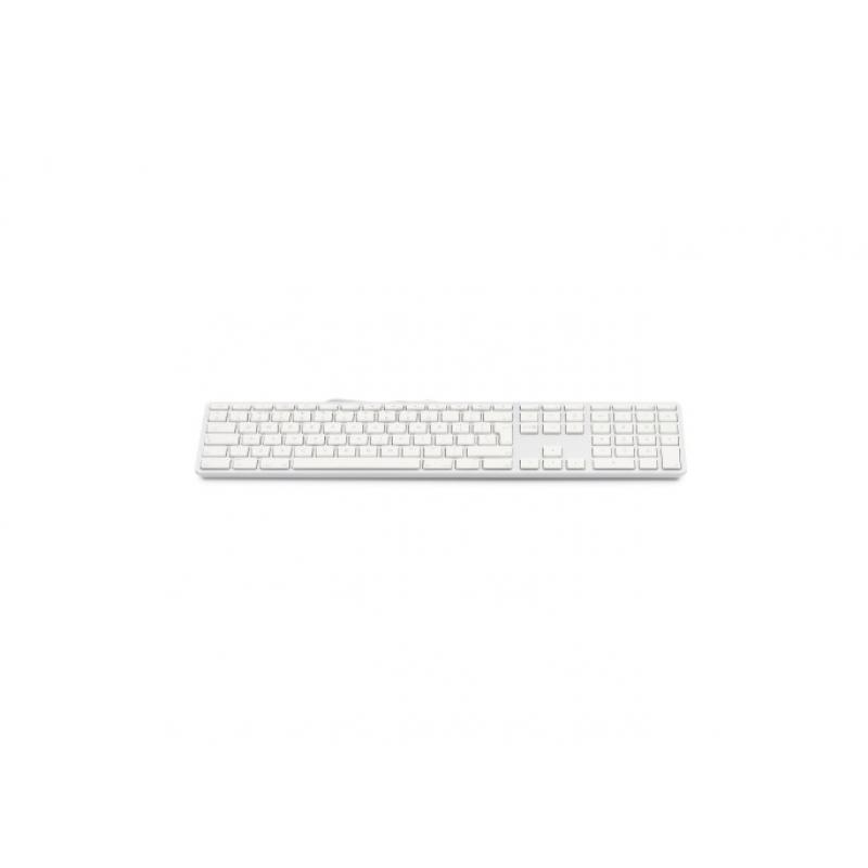 Teclado USB Teclado USB con cable de 110 teclas con 2x USB y cubierta superior de aluminio - Checo
