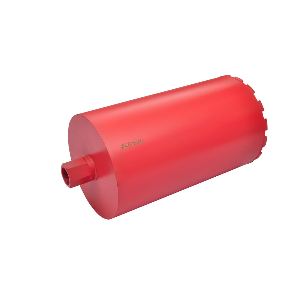 vidaXL Broca de Taladro de Núcleo de Diamante Seco y Húmed Punta Dimensiones 102 x 400 mm,  110 x 400 mm,  120 x 400 mm y mas
