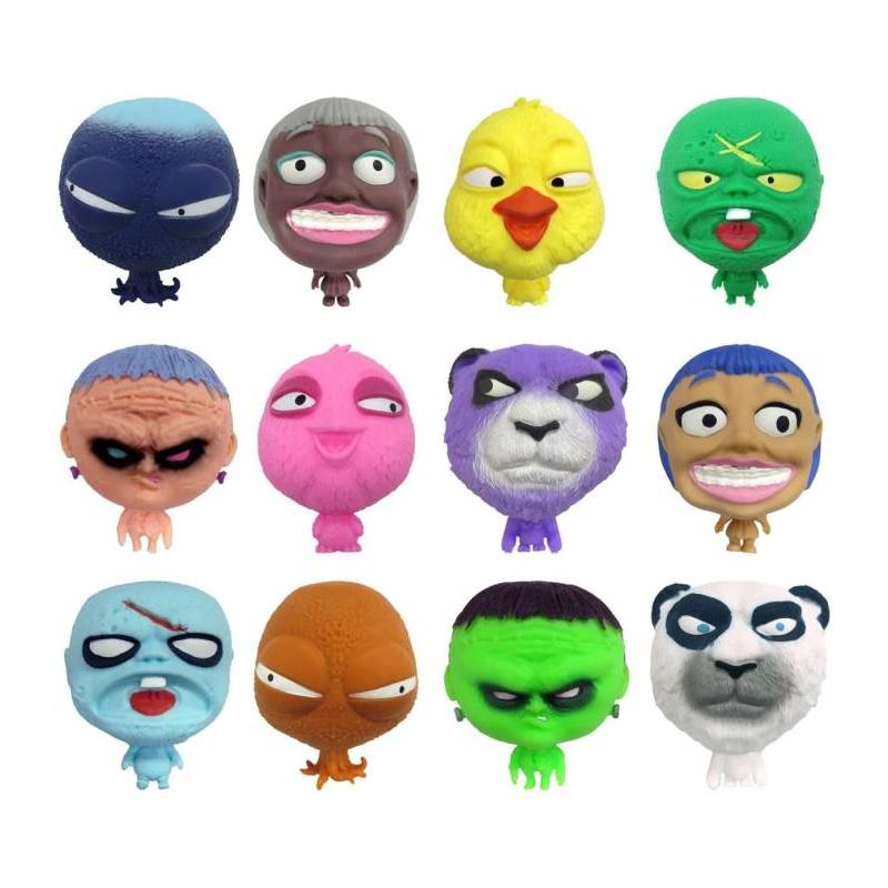 SPLATS HEAD SURTIDOS 1 UNIDAD DE BIZAK - Colecciona 12 Cabezas con Expresiones únicas - Tamaño 11 Cm