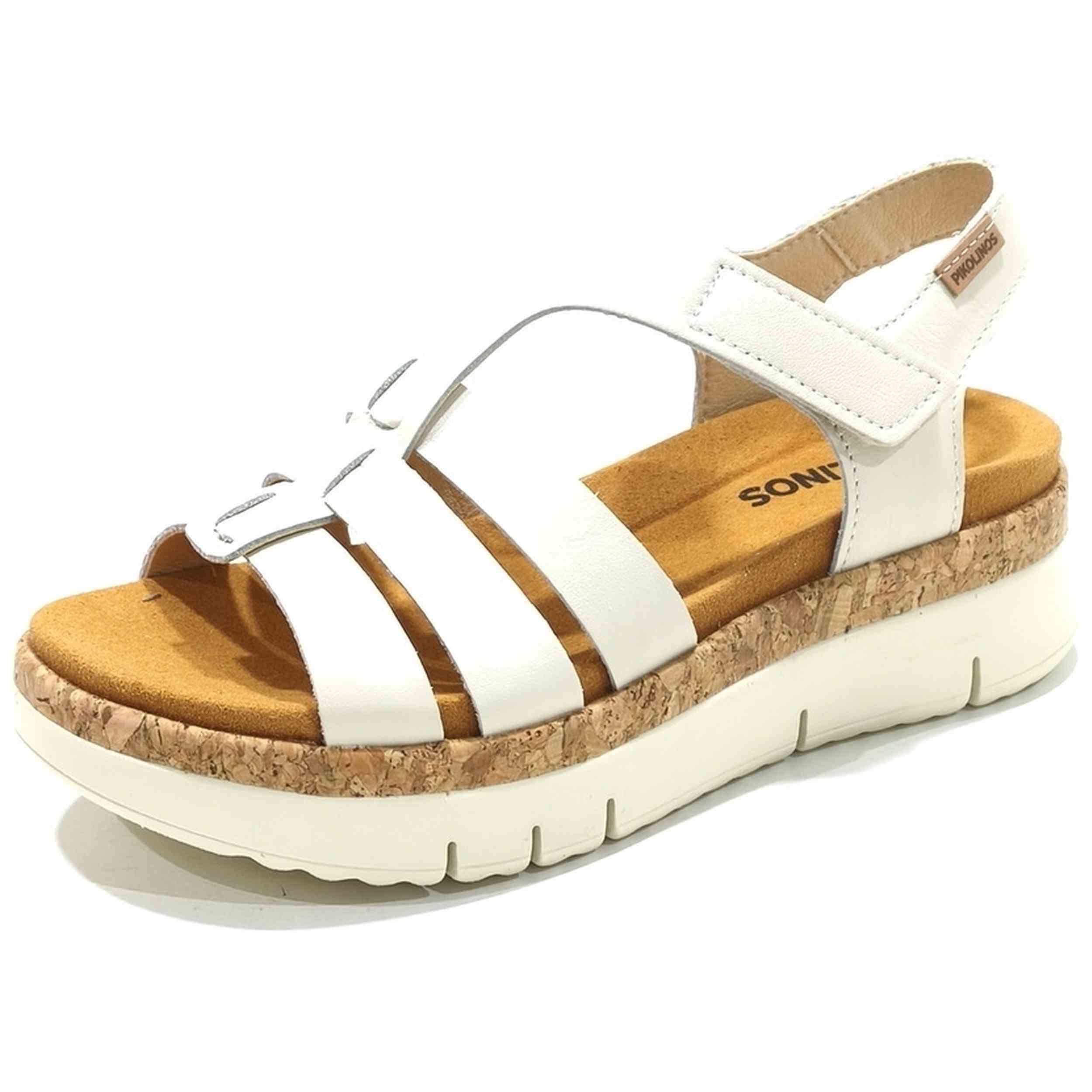 Sandalias Pikolinos modelo 121-754 para Mujer en color Blanco