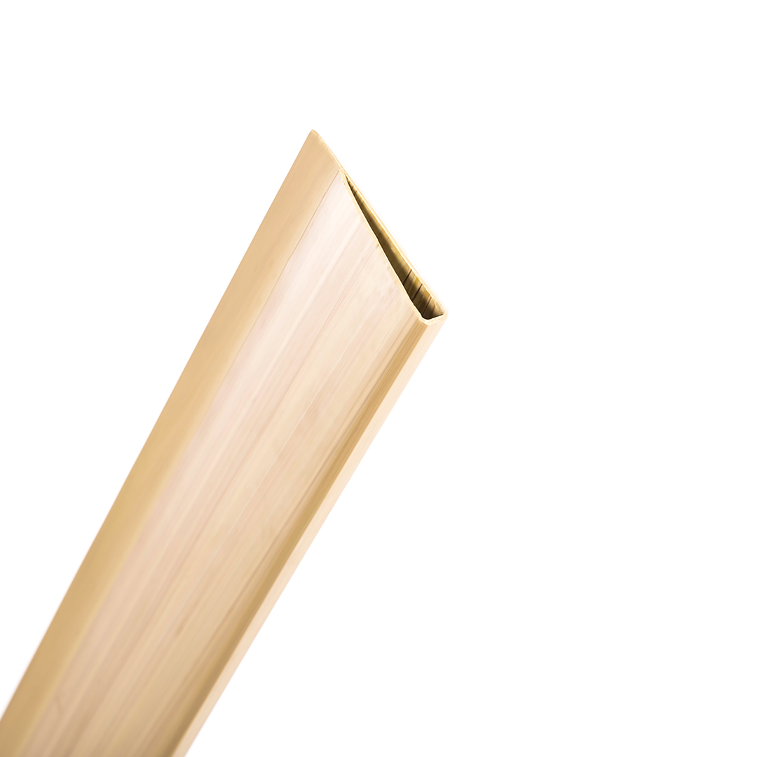 Nortene | Perfil Remate U Cañizo Pvc 1.5 M Caña | Cerramientos | Embellecedor | Resistente A La Intemperie | Jardín Y Terrazas