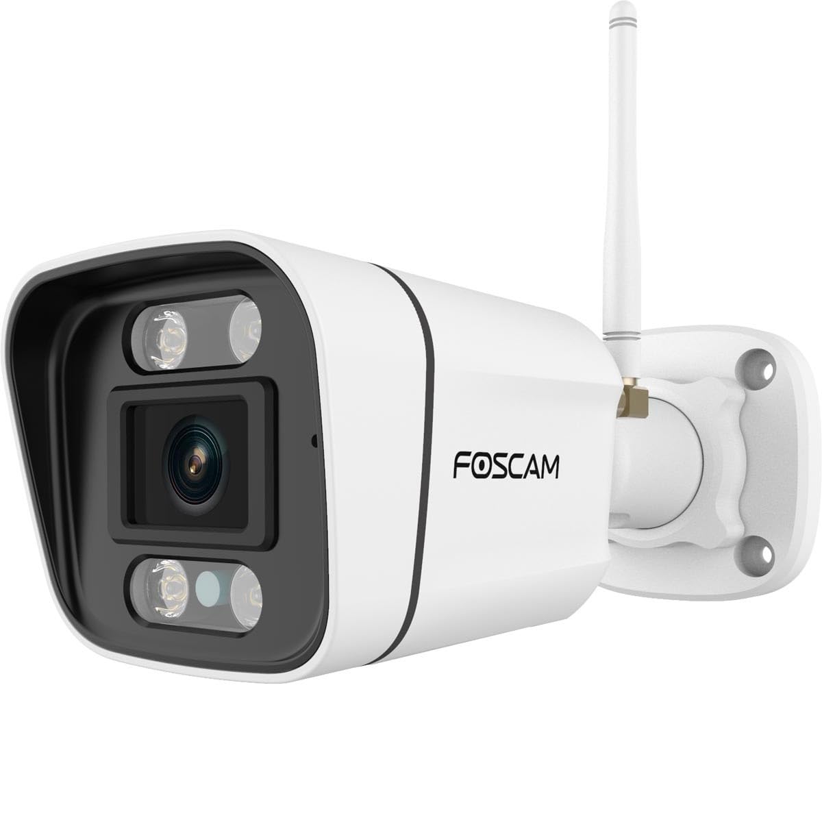 Foscam v8p bullet outdoor wifi kamera weiß