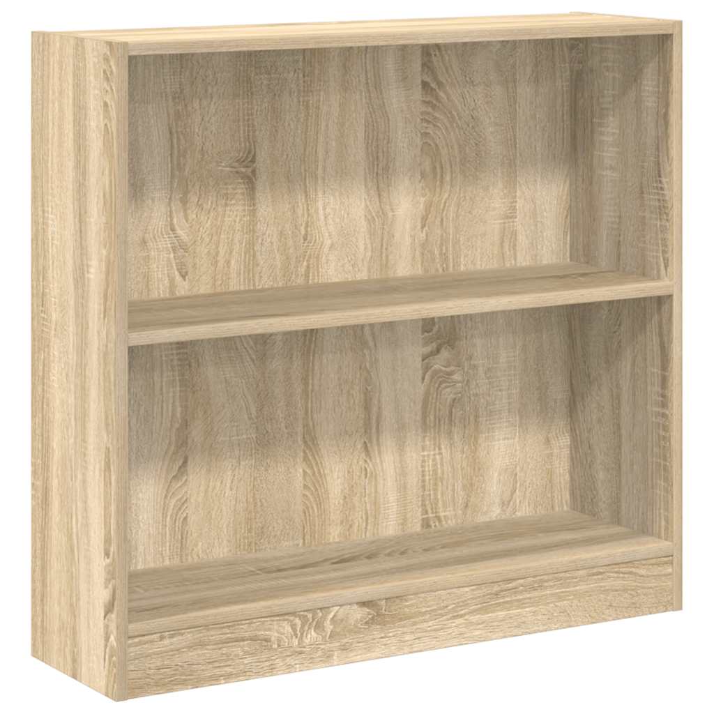 vidaXL Estantería madera de ingeniería 80x24x76 cm Multicolor