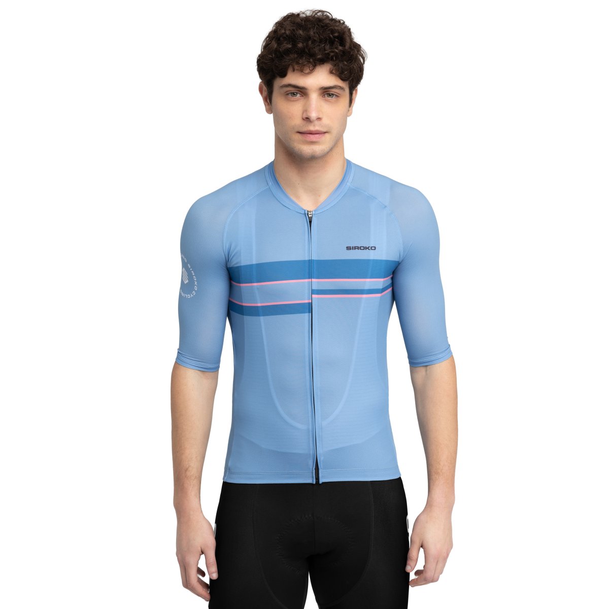 Siroko - Maillot M3 Manga Corta Ciclismo para Hombre_