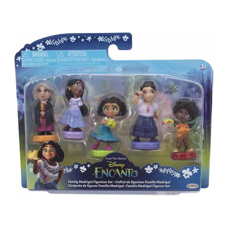 DISNEY ENCANTO SET DE 5 MINIFIGURAS DE LA FAMILIA MADRIGAL DE JAKKS