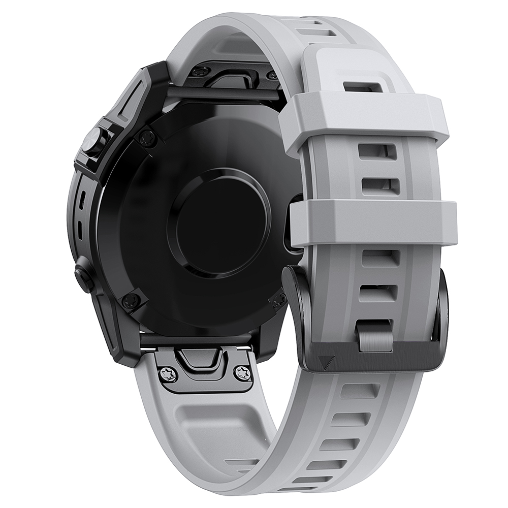 Correa de Silicona para Garmin Fenix 8 - 47mm / Fenix 7 / Fenix 6 / Forerunner 935 / Approach S60, Banda Básica Conectores Quickfit 26mm
