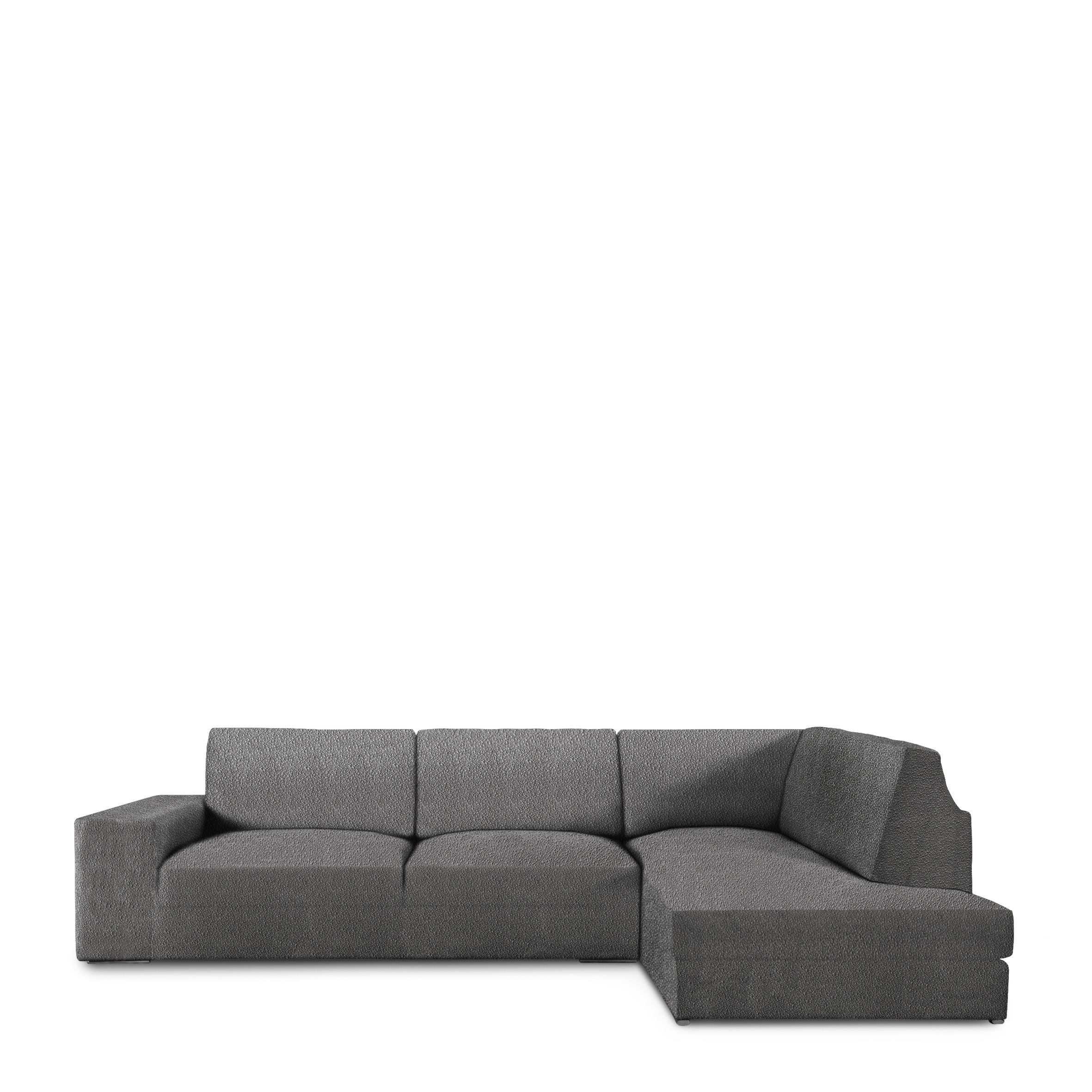 Fundas de sofa chaise longue con respaldo premium roc derecho (Mirando de frente) c/16,  Tamaño derecha,  170x310x110cm,  Fábricada en España
