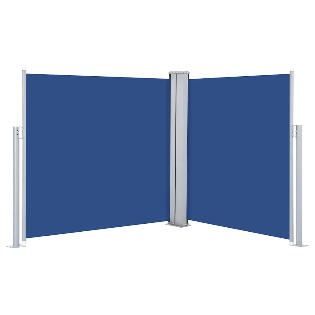 vidaXL Toldo lateral retráctil azul 100x600 cm