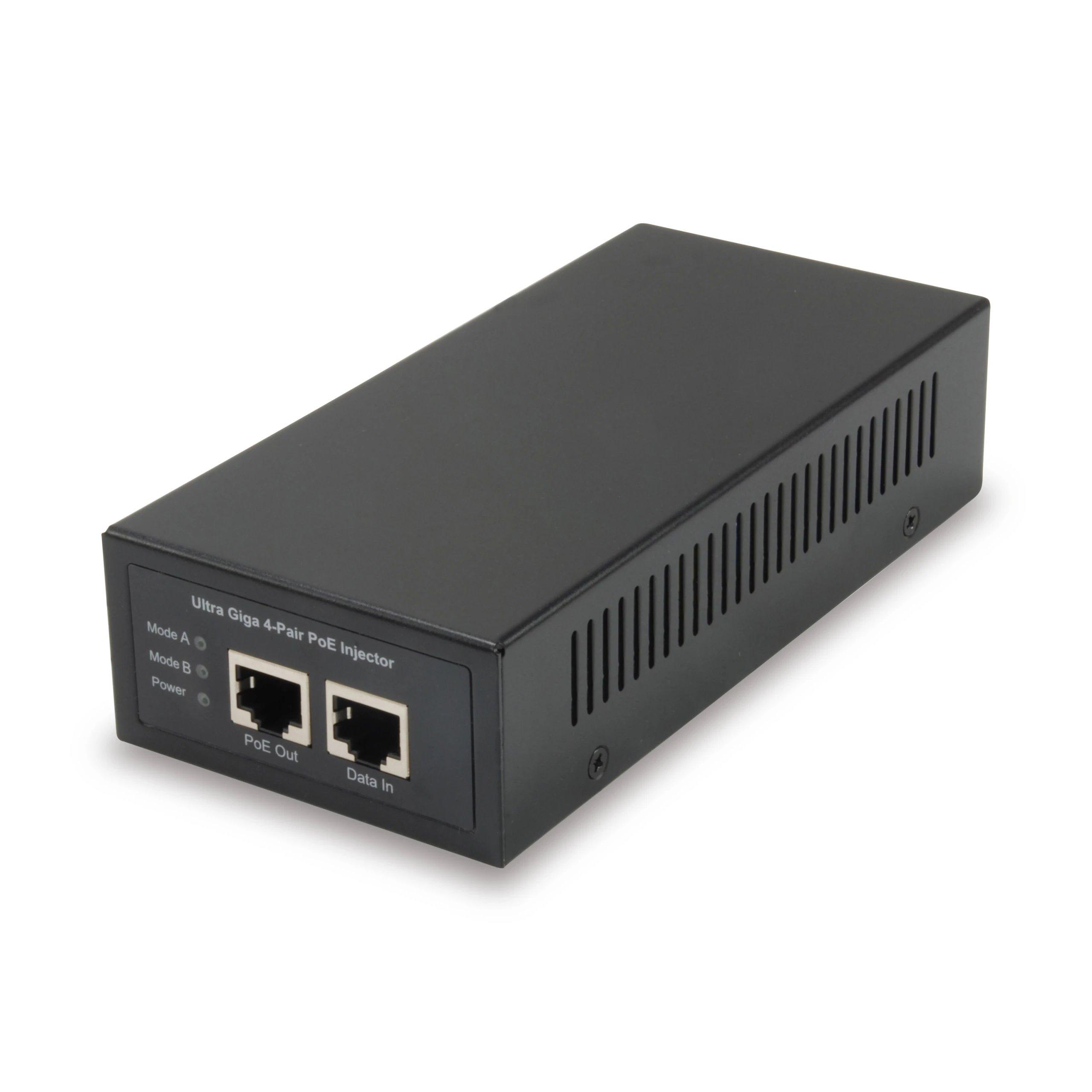 HUB Switch puertos Gigabit Ethernet LevelOne POI-5001 | Negro