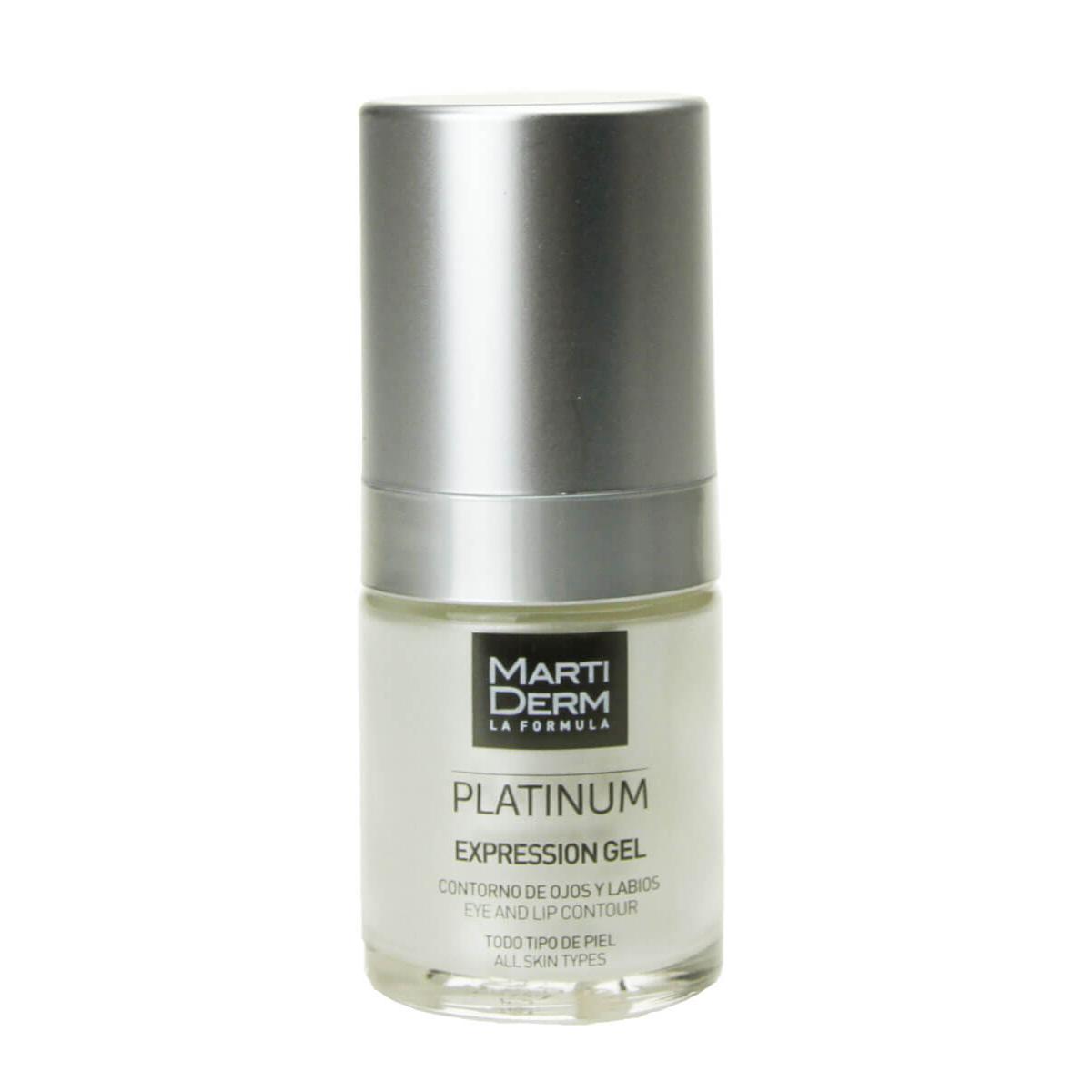 Martiderm ® platinum expression gel contorno de ojos y labios 15 ml