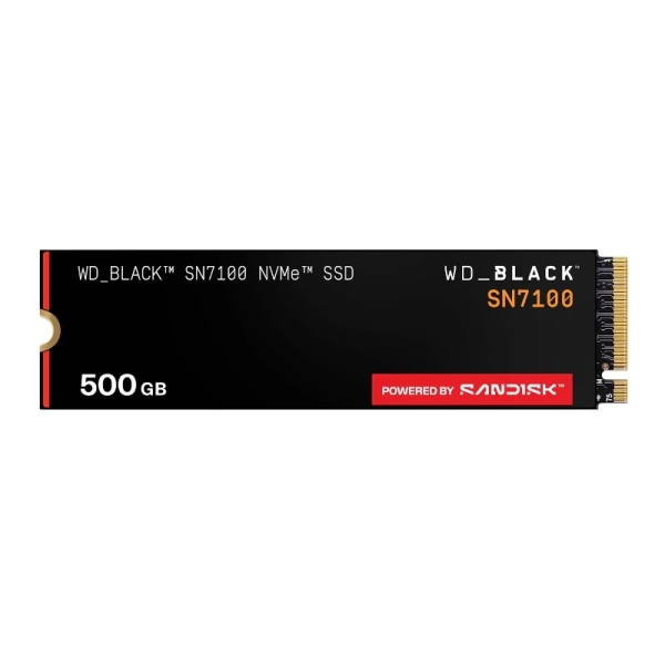 Wd black sn7100 disco duro solido ssd 500 gb m2 pci express 4.0 nvme gen4 de marca Western Digital