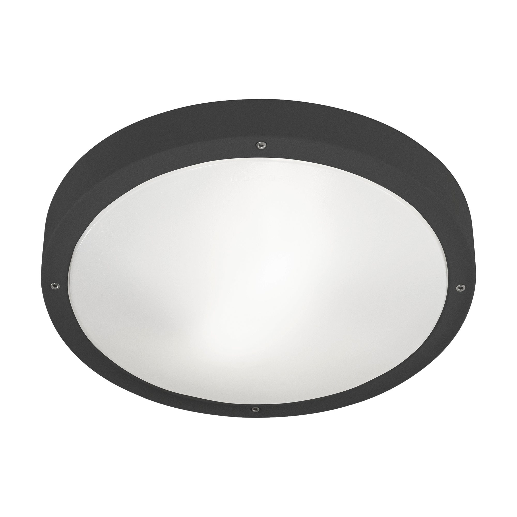 LEDS C4 Plafon Ip66 Basic Led 11.7W Sw 2700-3200-4000K On-Off Gris Urbano 1269Lm