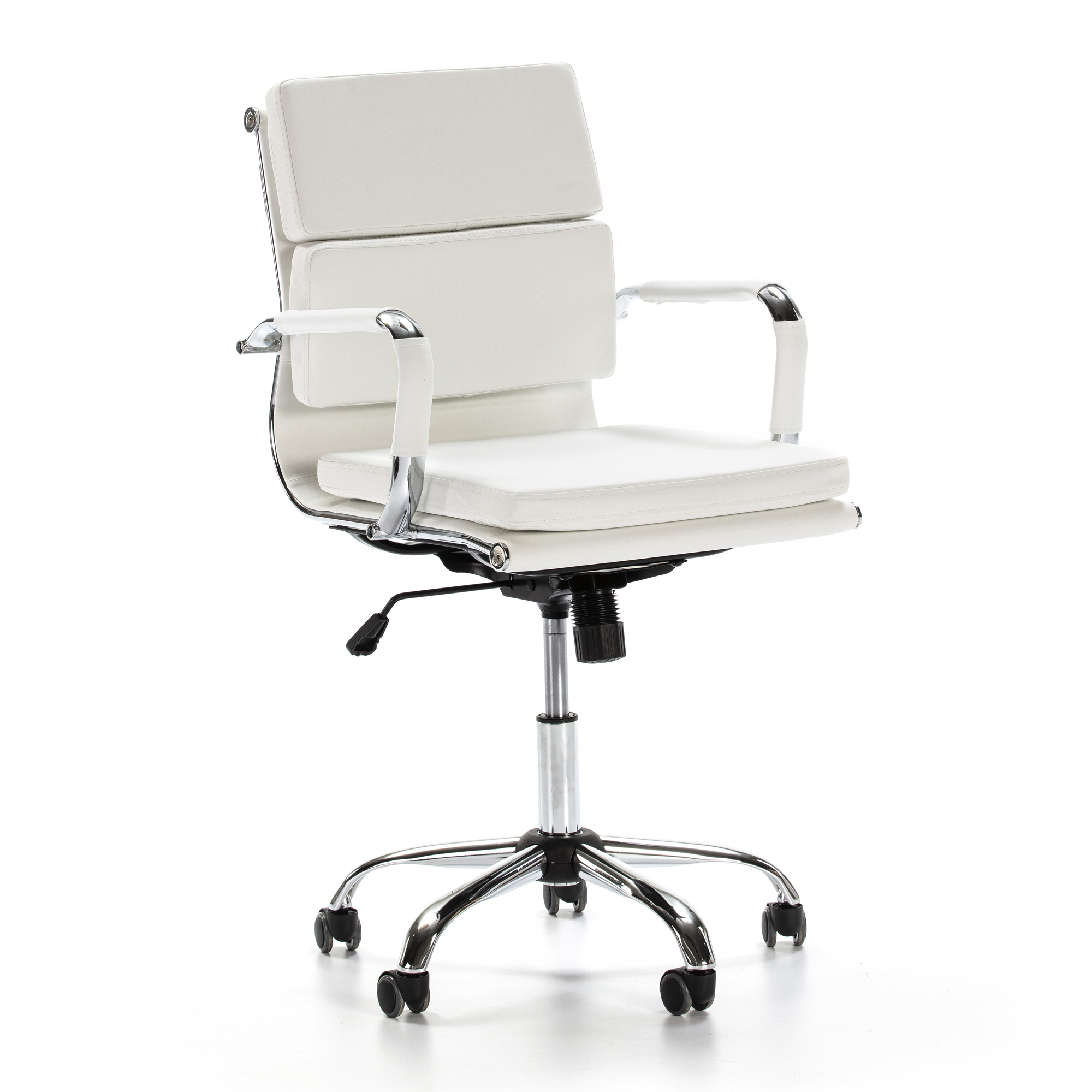 VS Venta-Stock Sillón de Oficina Tapizado Fenix con Ajuste de Altura Milimétrico