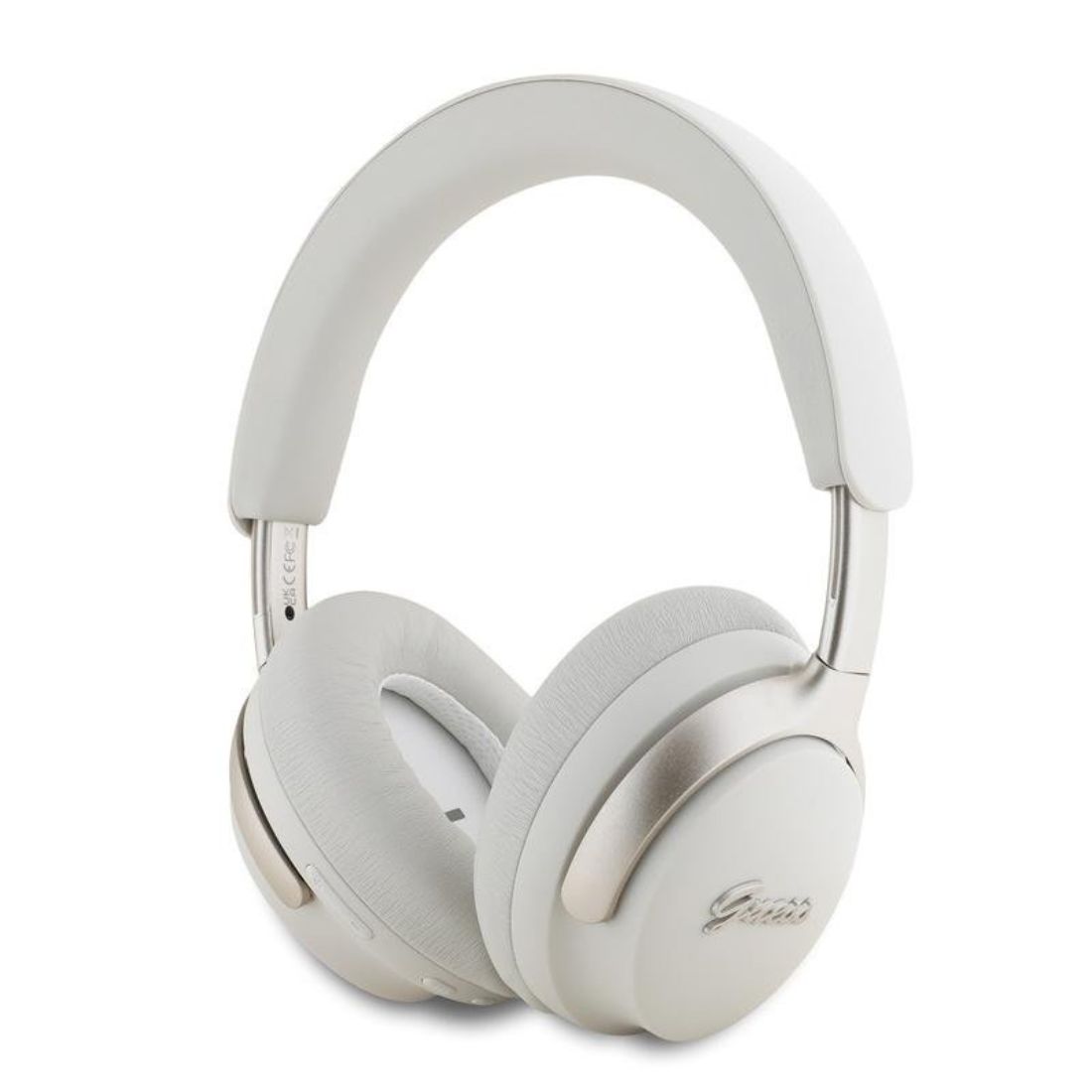 GUESS - AURICULAR CANCELACIÓN DE RUIDO ANC/ENC SCRIPT BEIGE con hasta 40h de autonomía