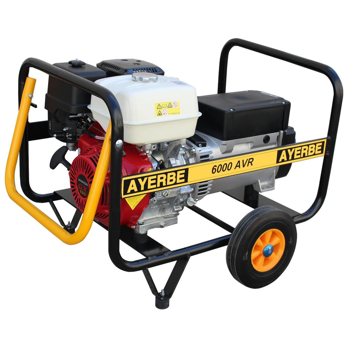 Grupo Electrógeno AYERBE AY-6000 AVR HONDA