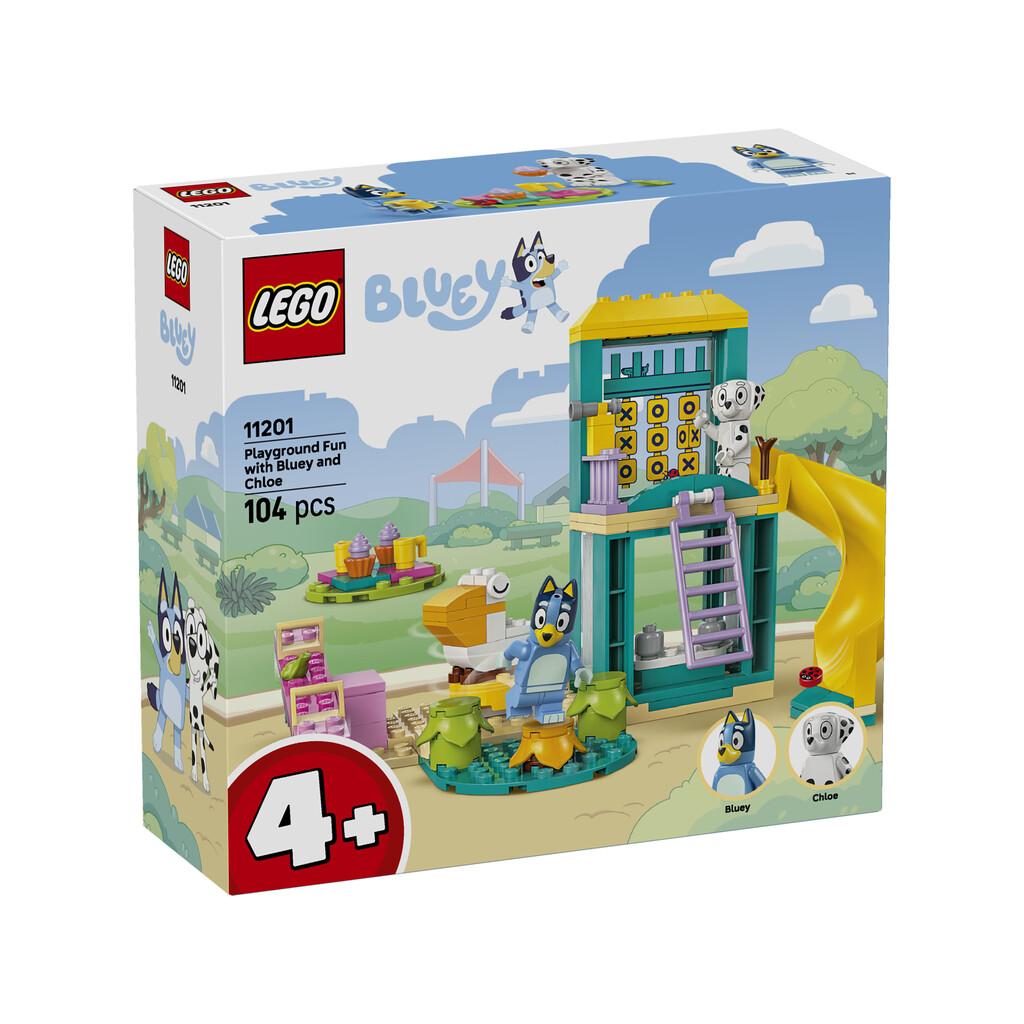 Lego Duplo Bluey Diversión en el Parque de Juegos con Bluey y Chloe