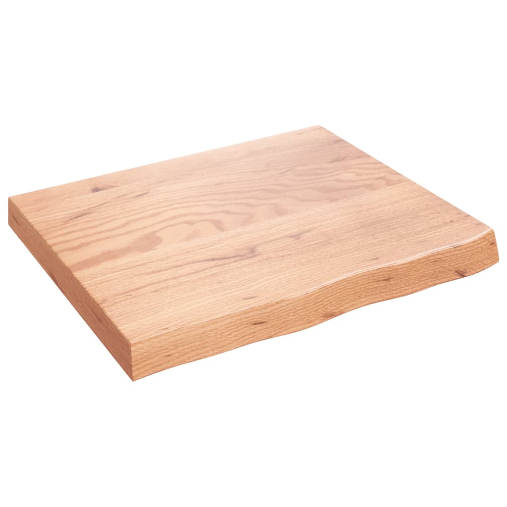 Vidaxl Estante Pared Madera Roble Tratada 60x50x(2-6) Cm Natural