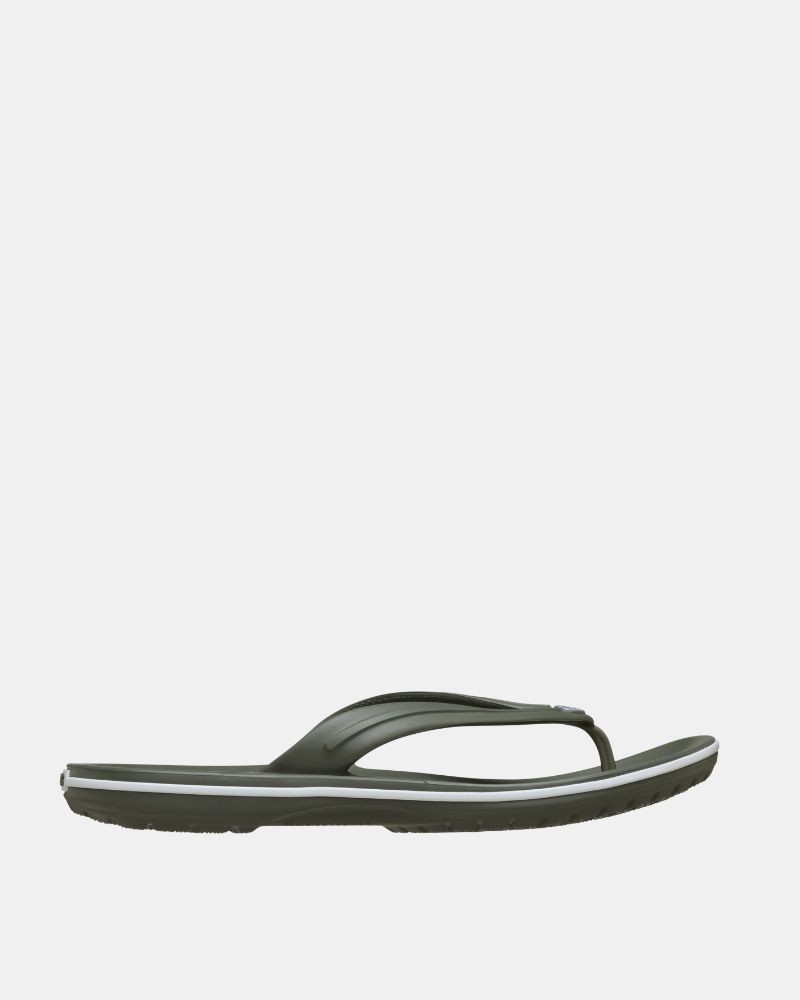 Crocs 11033 CROCBAND FLIP Sandalias De dedo Chancletas Hombre Verde