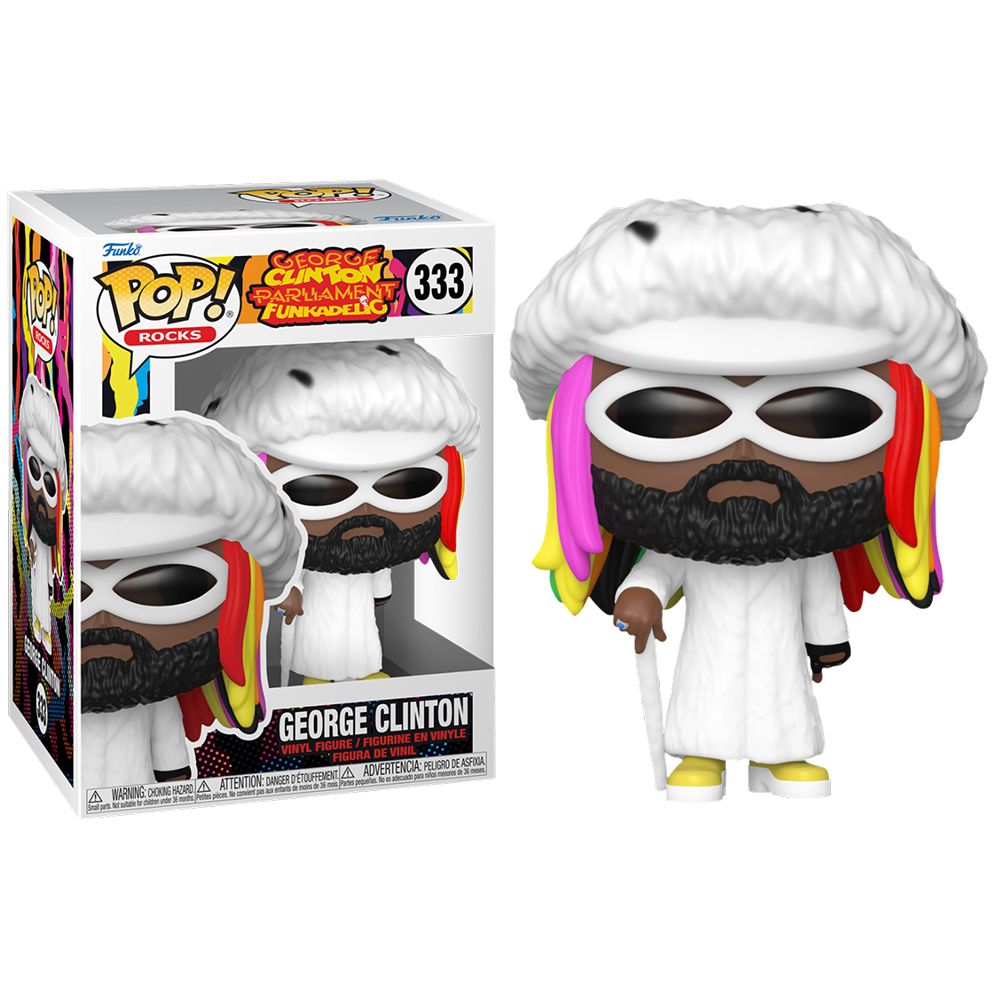 Funko Pop! Rocks - George Clinton, 67522, Nº333