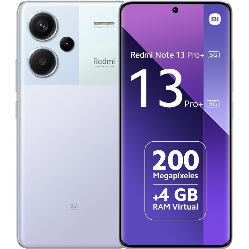 Xiaomi Redmi Note 13 Pro+ 5G 12GB 512GB Dual Sim Púrpura