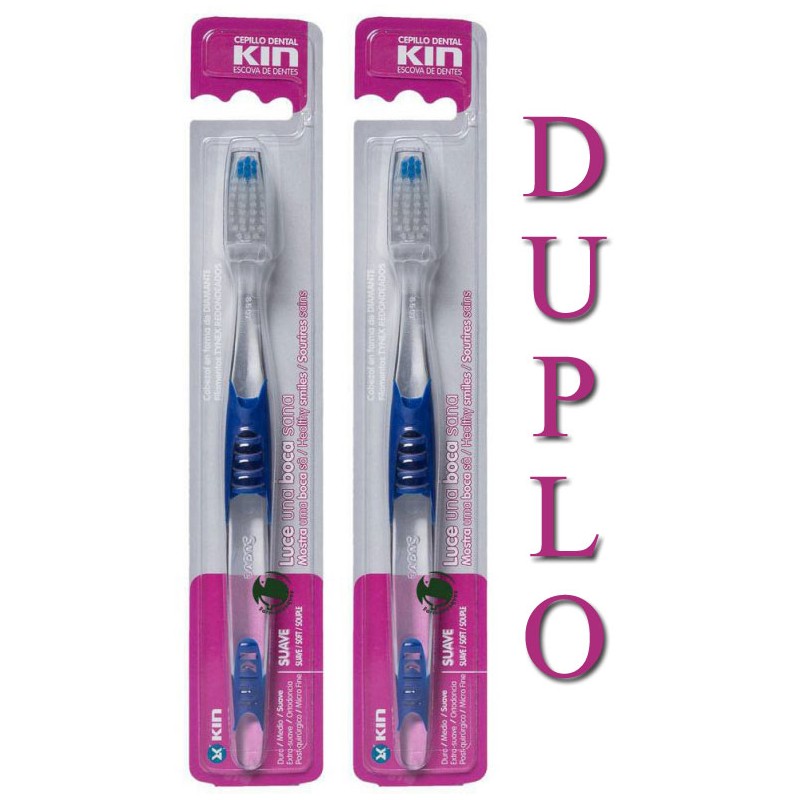 KIN PROMO CEPILLO SUAVE 2 X 1