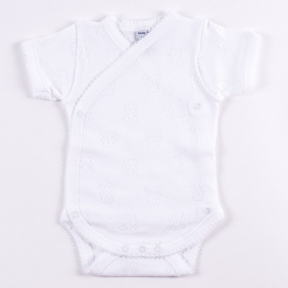 Body babidu cruzado manga corta 1156