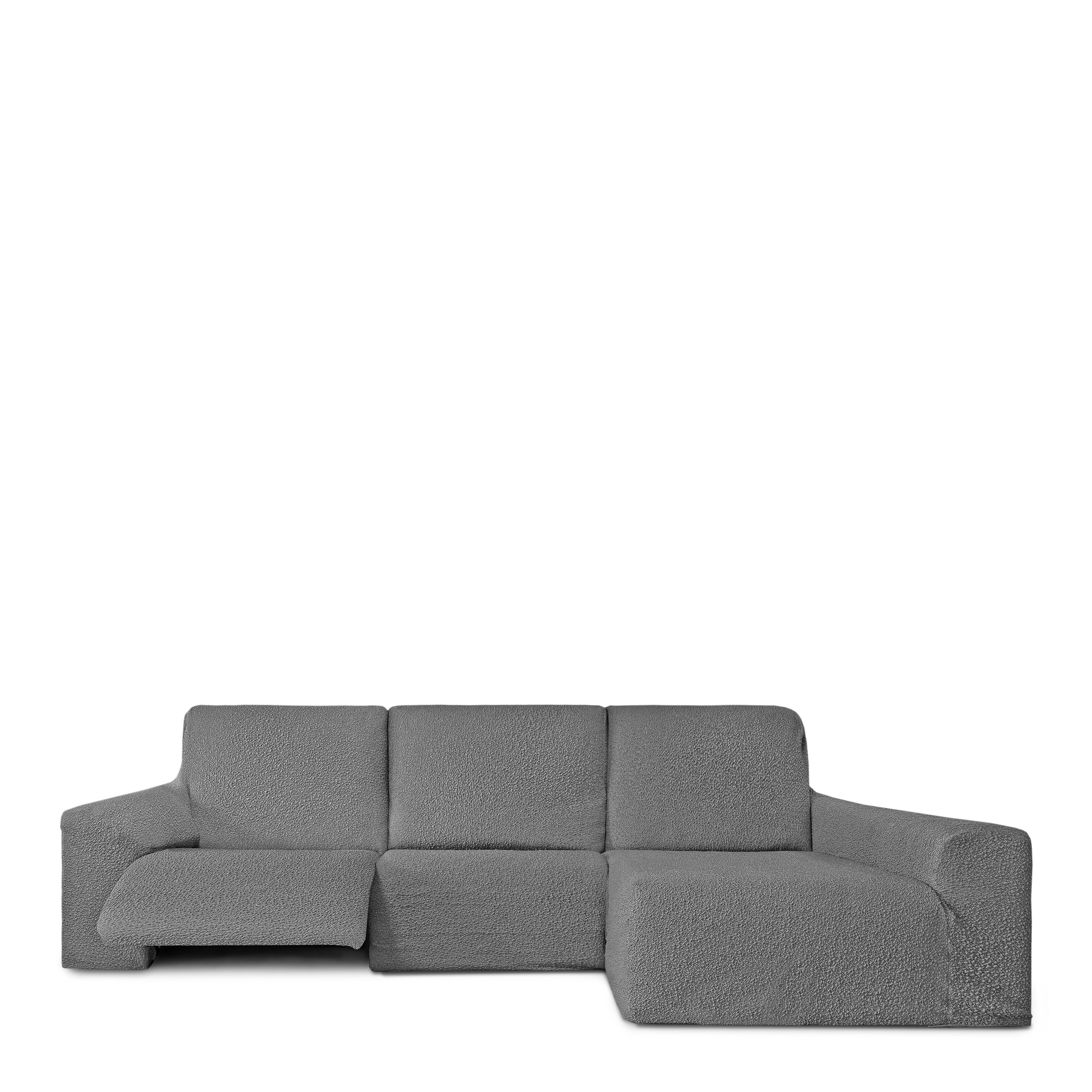Fundas de sofa m/0 chaise longue relax premium roc derecho (Mirando de frente) c/6, Tamaño brazo largo derecha, 170x310x110cm, Fábricada en España