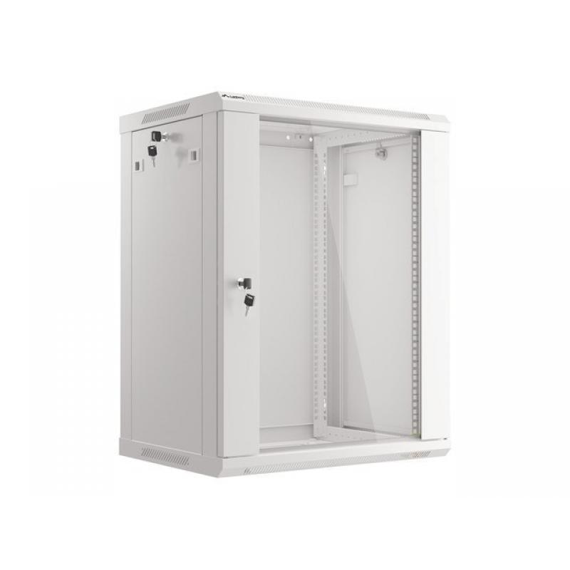 Lanberg WF01-6415-10S armario rack 15U Bastidor de pared Gris