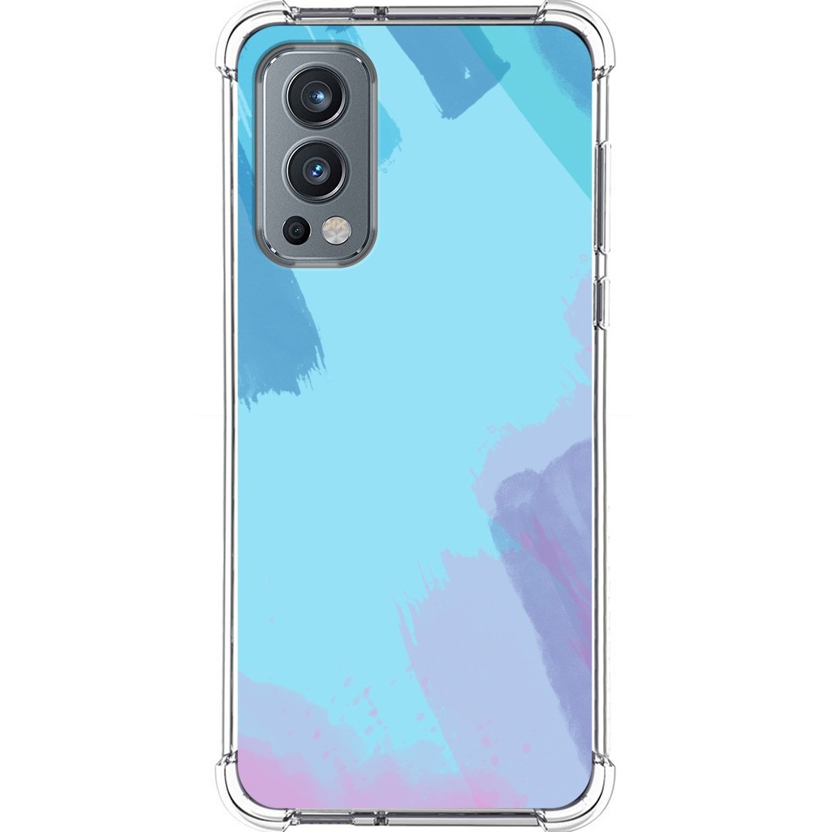 Funda Silicona Antigolpes para OnePlus Nord 2 5G diseño Acuarela 10 Dibujos