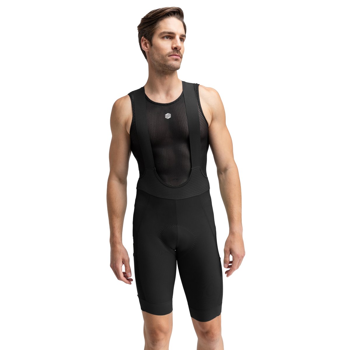 Siroko - Culotte con Tirantes DWR Ciclismo para Hombre_