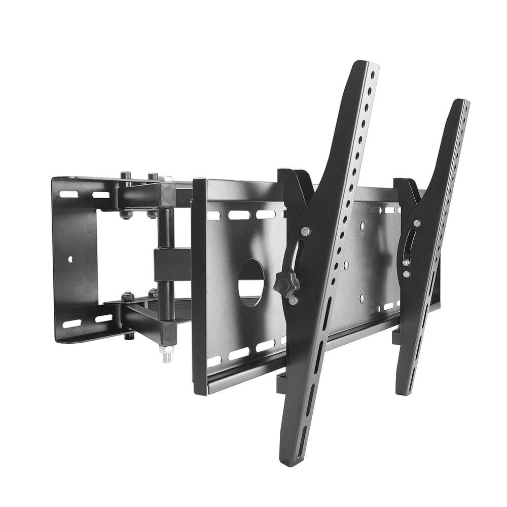 Soporte articulado para TV-LCD. Acabado en color negro - Soporte con sistema de articulación e inclinación - Peso máximo 55 Kg - Incluye tornillos y tacos de montaje.