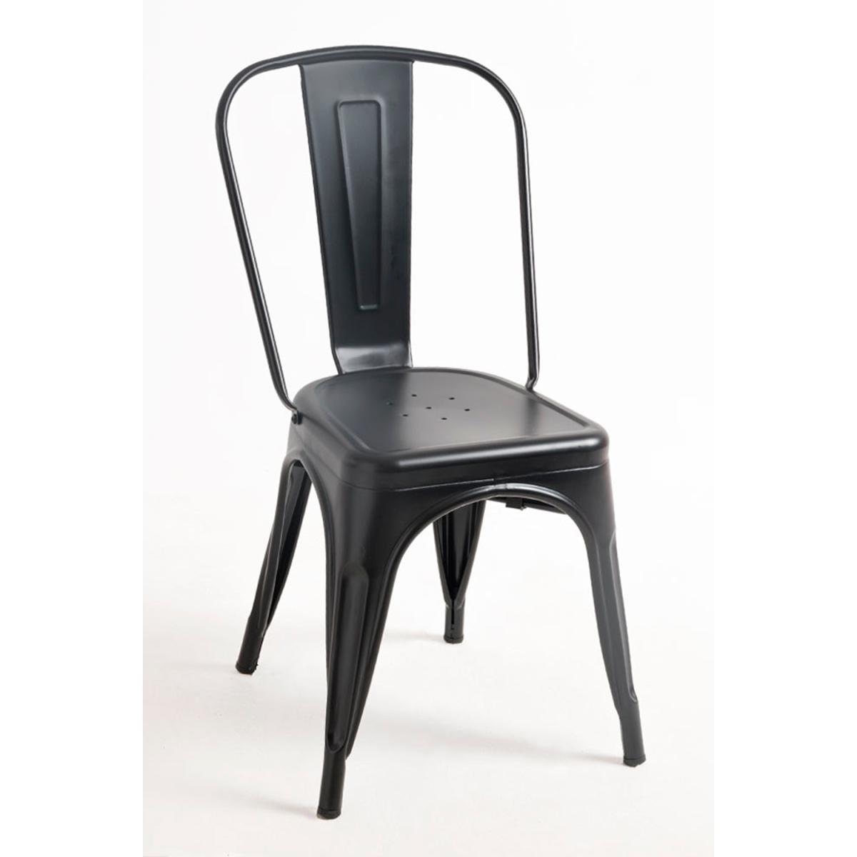 Regalos Miguel - Packs Sillas Comedor - Pack 6 Sillas Torix - Negro mate