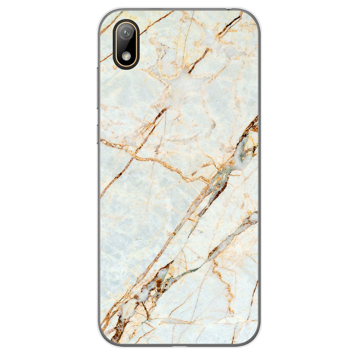 Tumundosmartphone Funda Gel Tpu para Huawei Y5 2019 diseño Mármol 13 Dibujos