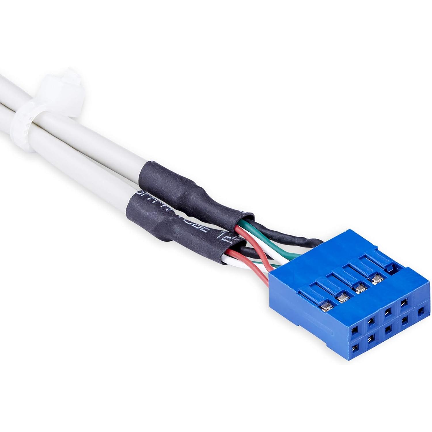 Startech.com Usbplate4 - Cabezal de 4 Puertos Usb 2.0 Conexión A Placa Base