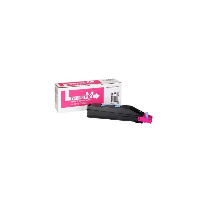 KYOCERA - TK-855M cartucho de tóner 1 pieza(s) Original Magenta 1T02H7BEU0