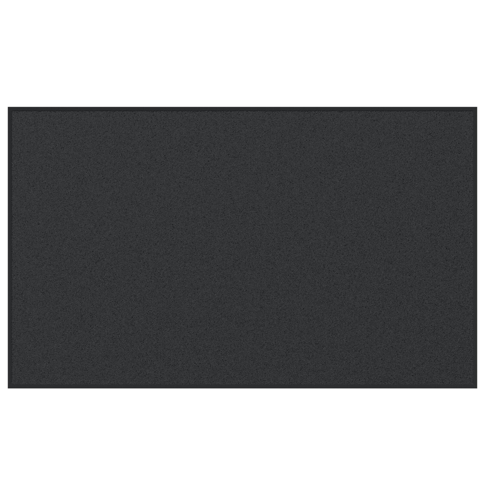 Alfombrilla Rectangular vidaXL Negra 90x150 cm
