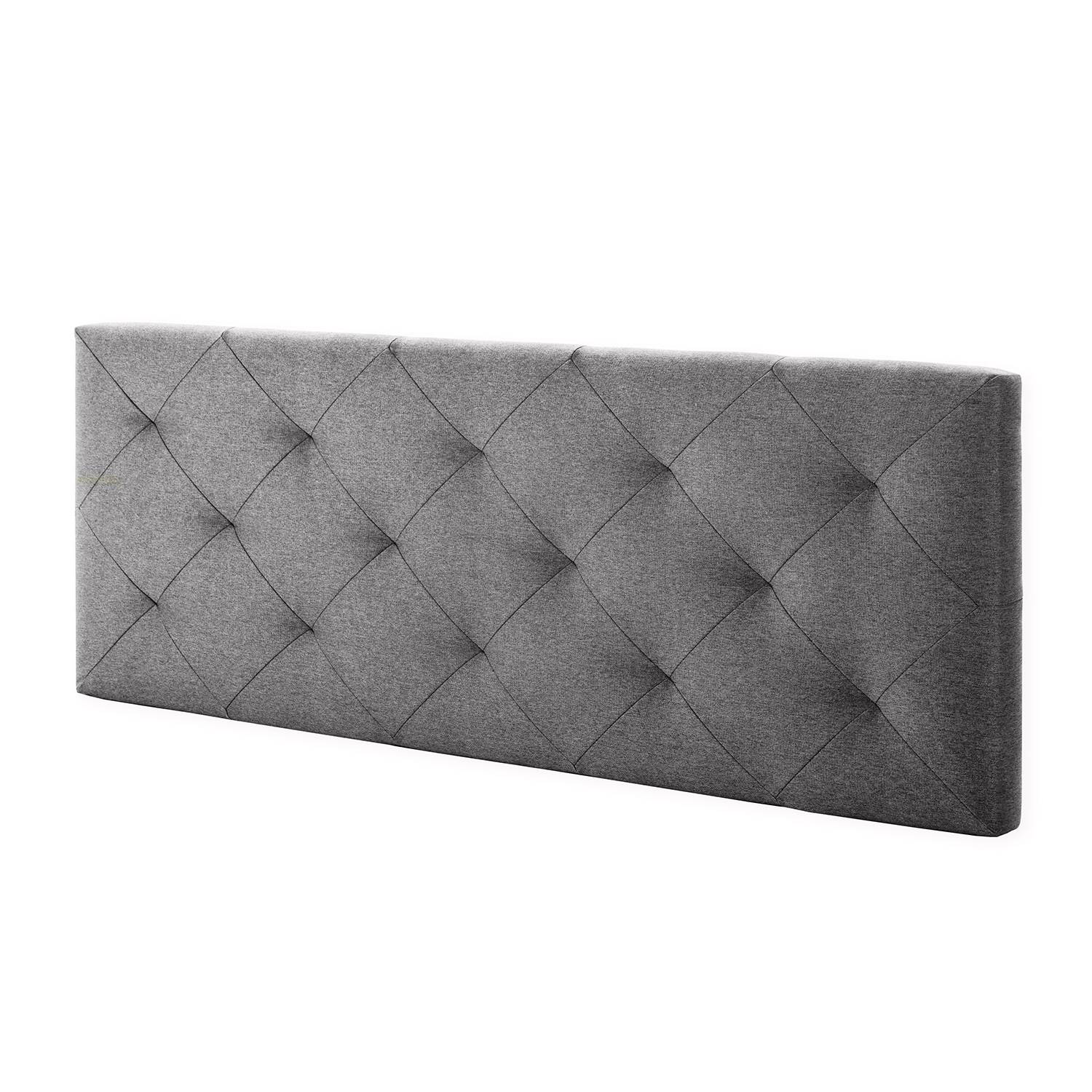 VS Venta-Stock Cabecero Milan 150x60 Gris Acolchado en Espuma HR