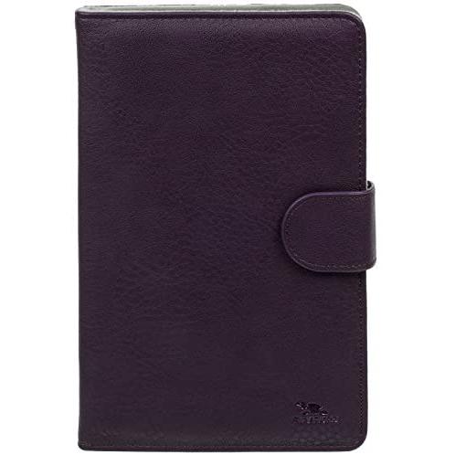 Rivacase Orly Universal Folio Case for 10.1" Tablets, Purple, High-Quality PU Leather, Microfiber Lining, Impact Protection, Access to Controls and Ports, Compatible with iPad Air and Samsung Galaxy Tab, Magnetic Closure.