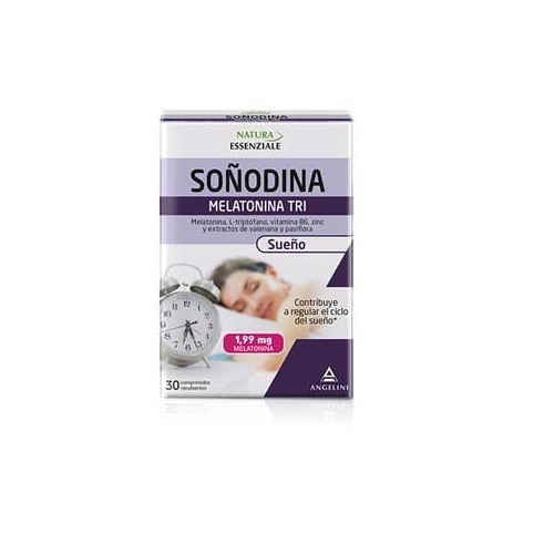 Soñodina Melatonina Triptófano Valeriana Pasiflora 30 Comp