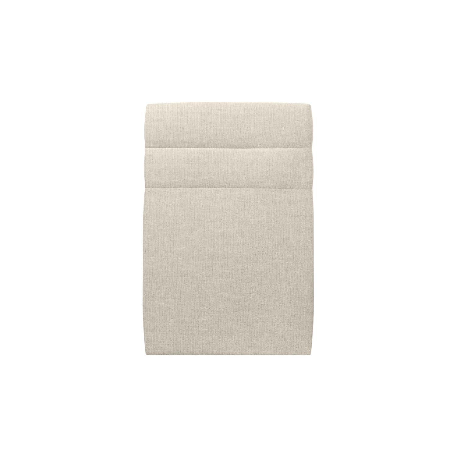 Cabecero 90 cm Lines - Tela Natté Beige Claro