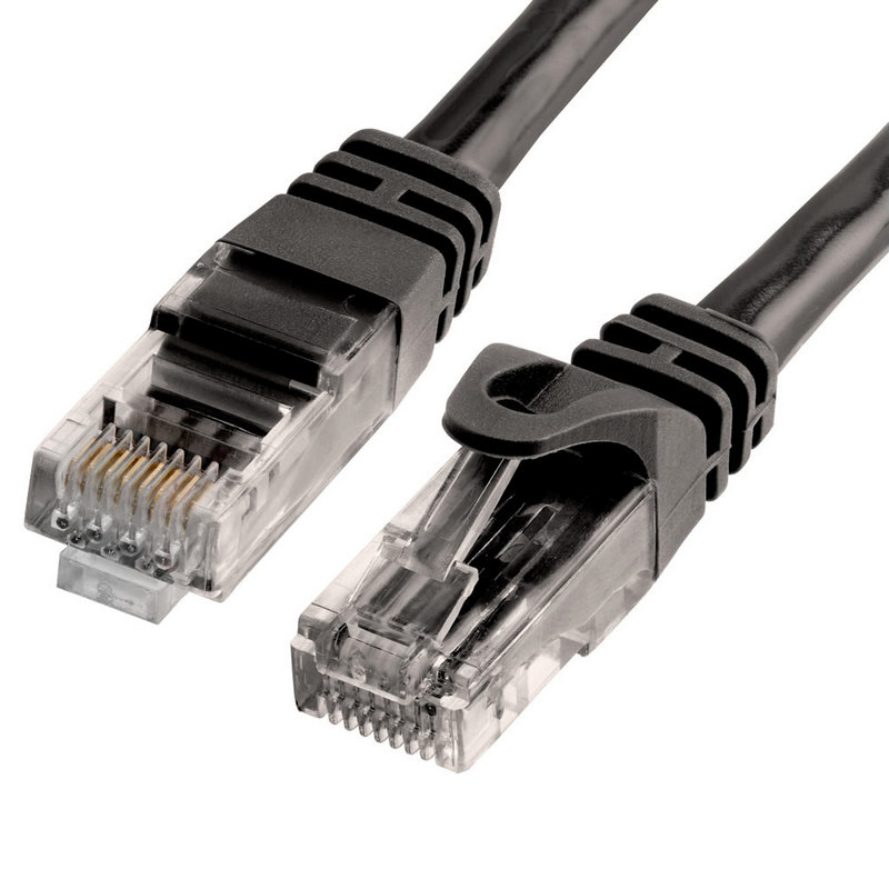 Equip Cable de Red UTP Cat 6 3m Negro - Alta Calidad