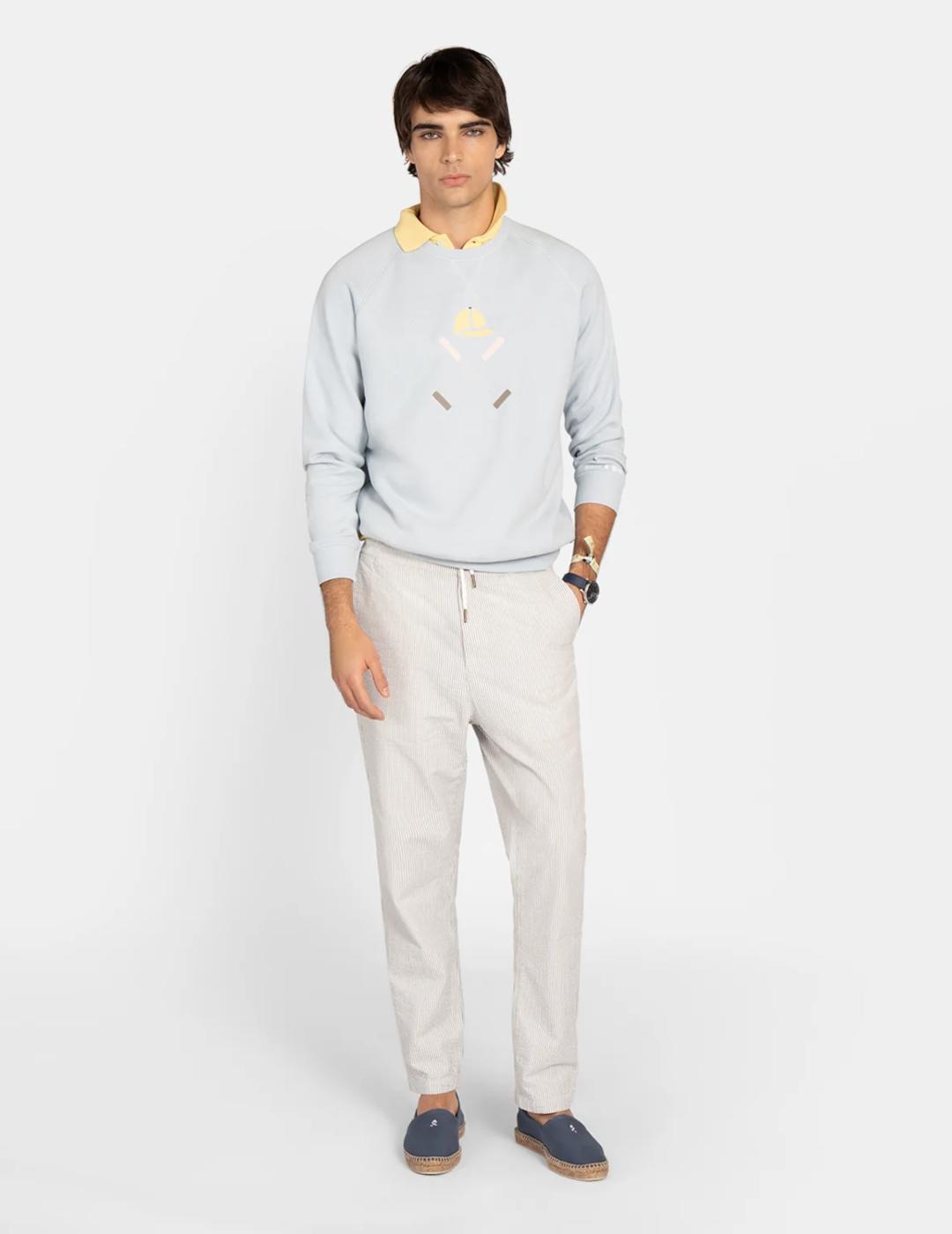 HARPER SUDADERA VERMONT AZUL CIELO