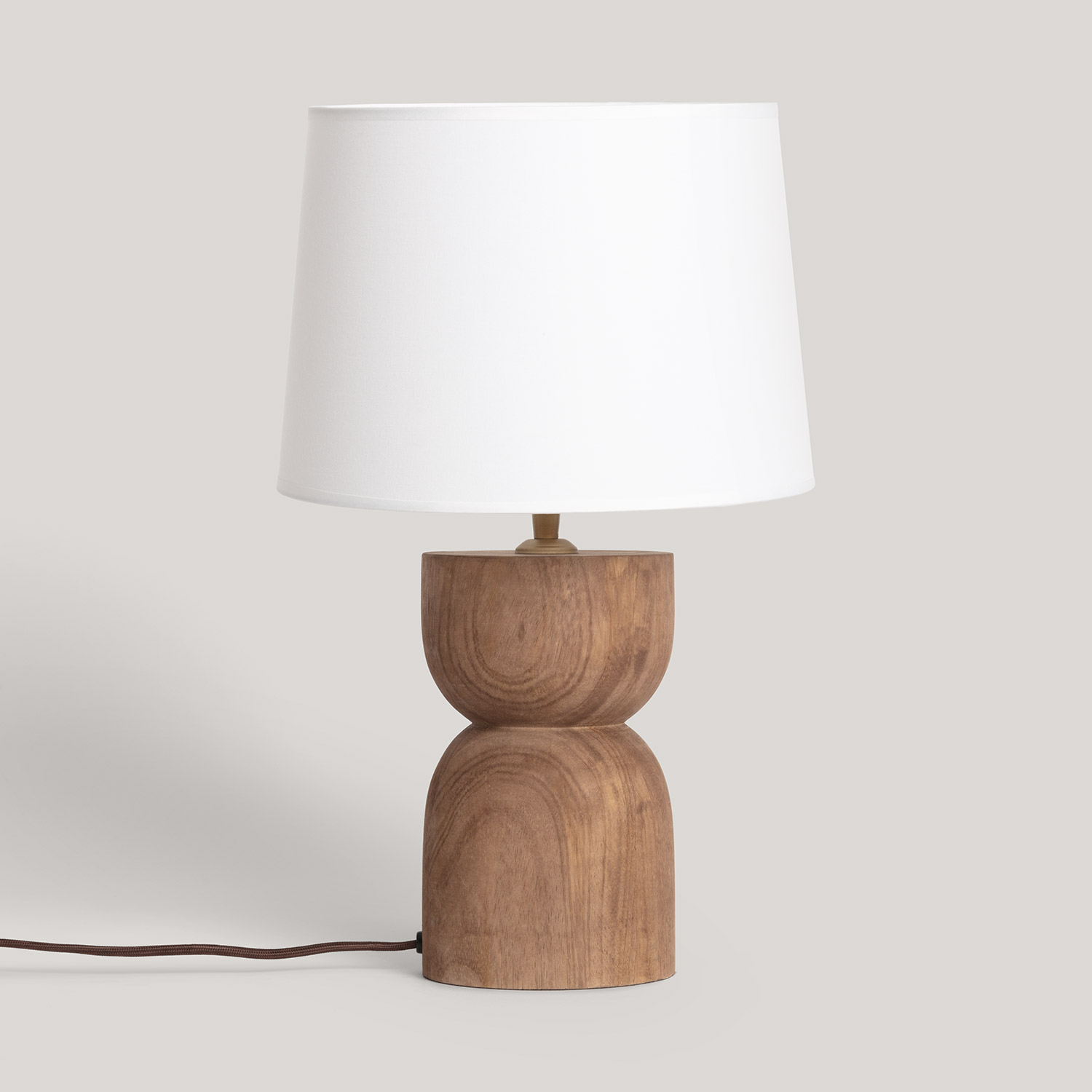 Lámpara de Mesa Madera Dallas
