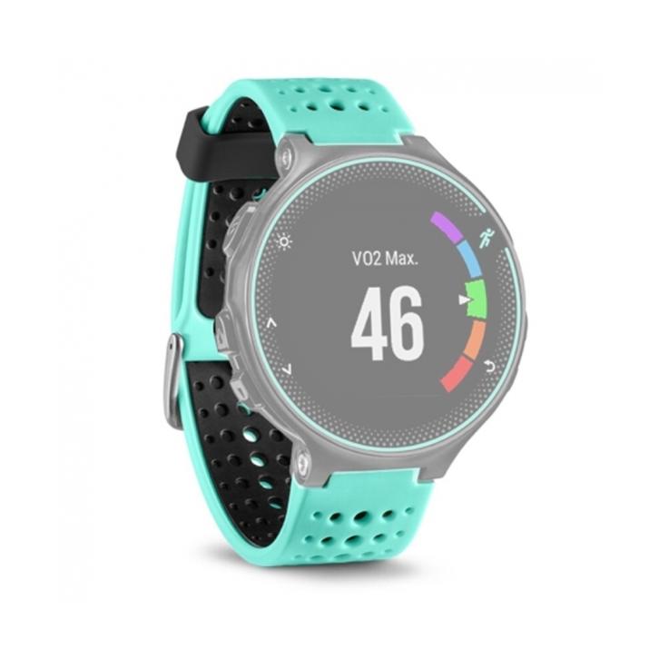 CORREA RELOJ PARA GARMIN FORERUNNER 220 230 235 630 620 735XT TURQUESA NEGRO