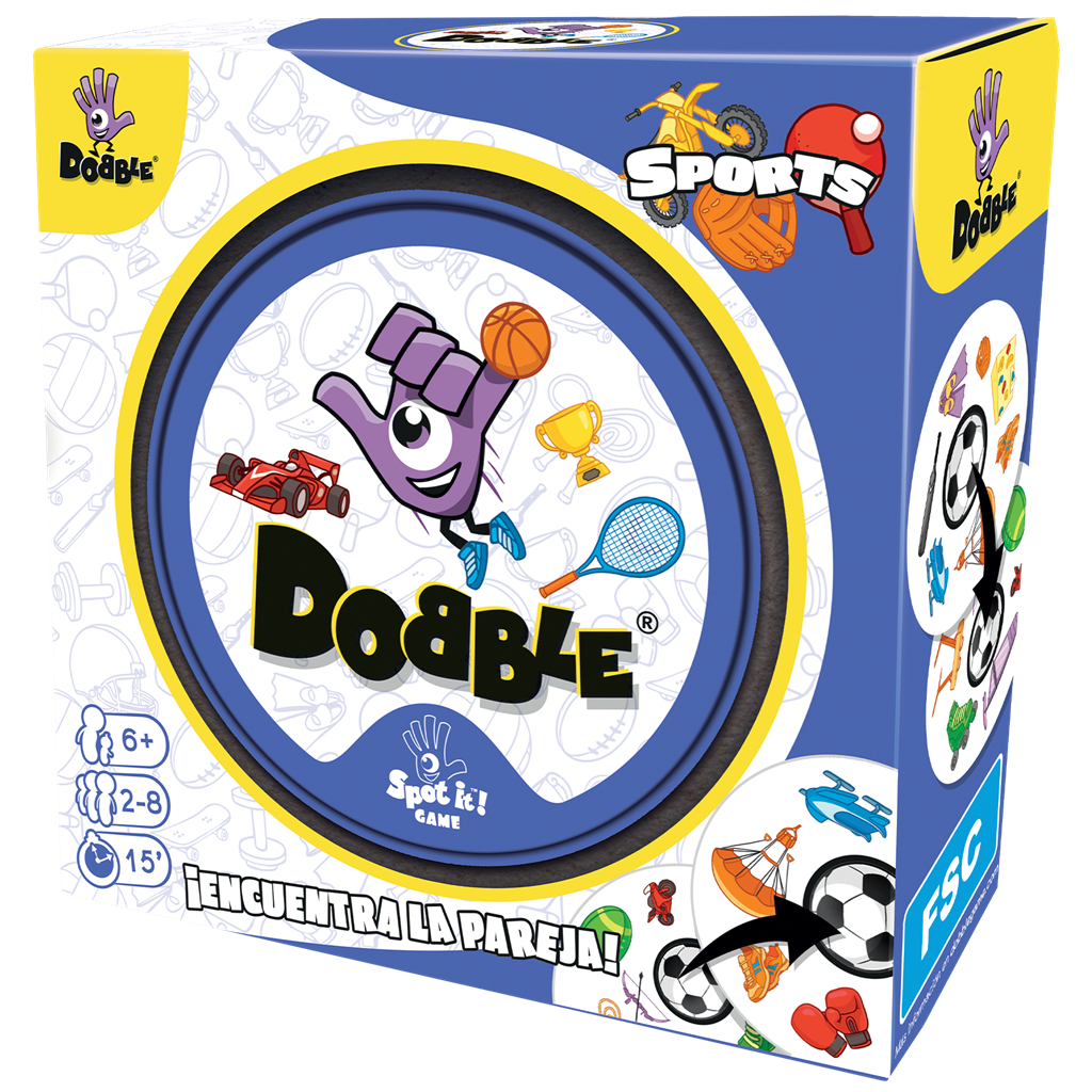 Asmodee - Juego de mesa Dobble Sports