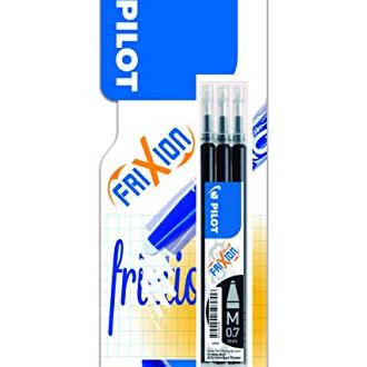 Pilot - Set 3 Recambios FRIXION BALL & CLICKER color NEGRO