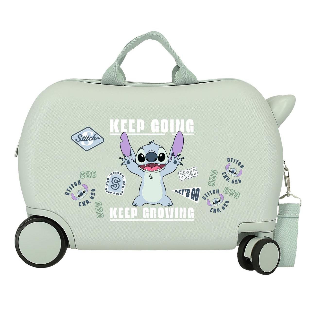 Maleta Infantil Disney Stitch keep going menta 31x45x20cm