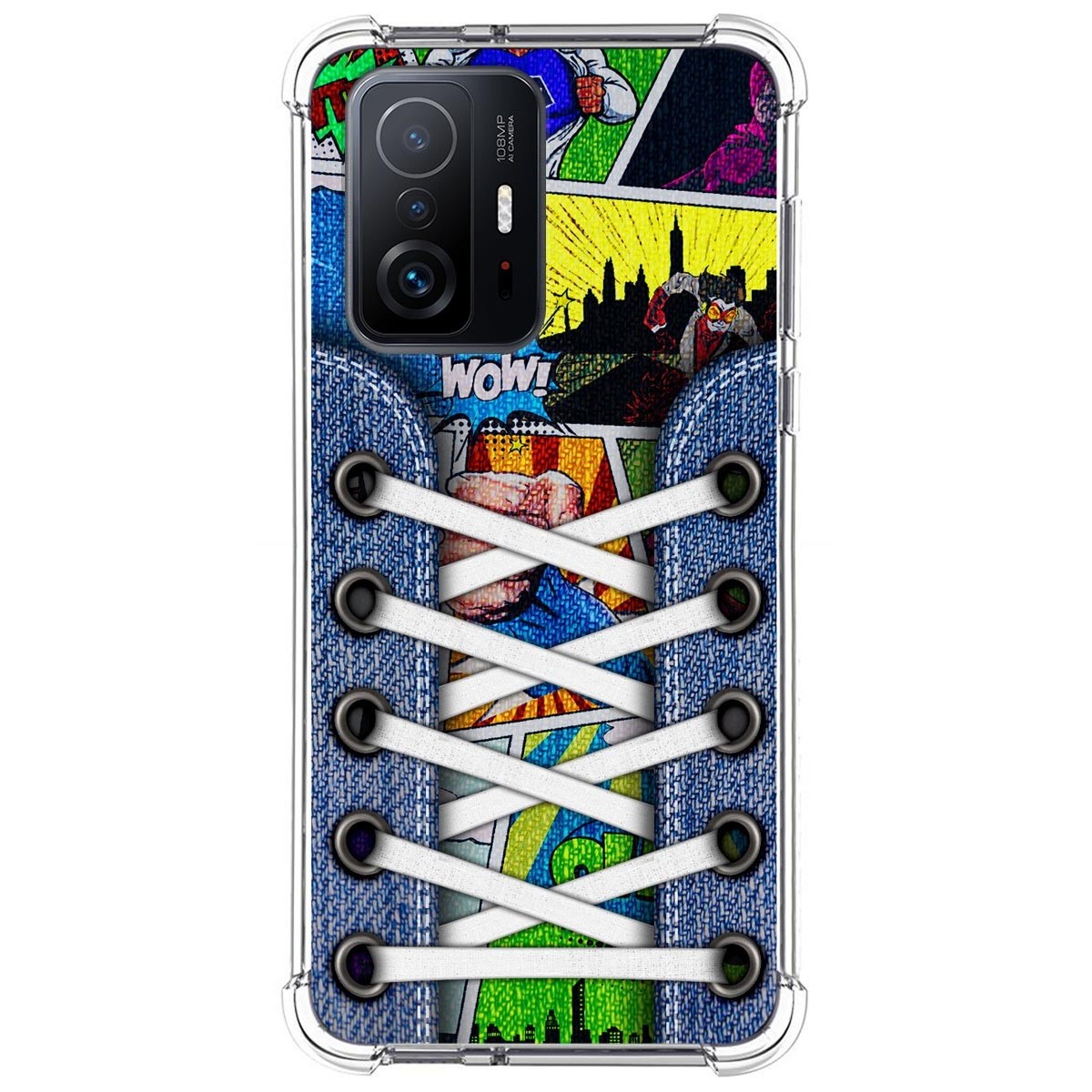 Funda Silicona Antigolpes para Xiaomi 11T 5G / 11T Pro 5G diseño Zapatillas 14 Dibujos