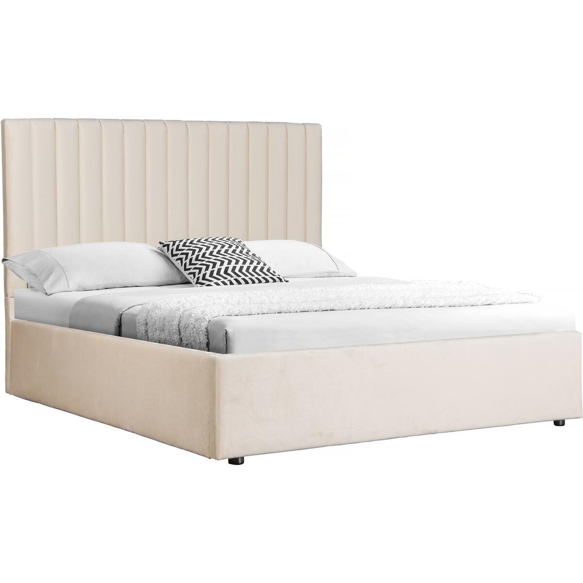 Habitat y Jardin - Cama con arcón "Mia" - 160 x 200 cm - Beige